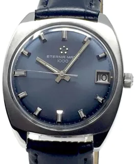 Eterna Matic 40mm Stainless steel Blue