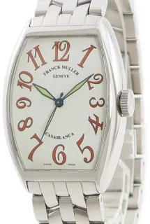 Franck Muller Casablanca 5850CASA 45mm Stainless steel White