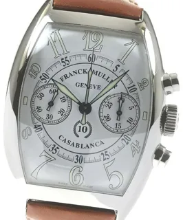 Franck Muller Casablanca 8880 C CC 40mm Stainless steel White