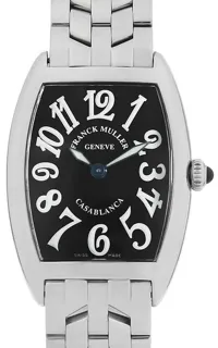 Franck Muller Casablanca 1752QZ CASA OAC 35mm Stainless steel Black