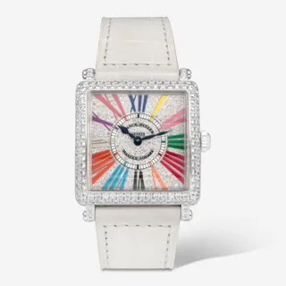 Franck Muller Color Dreams 6002 L QZ D CD COL DR 30mm White gold