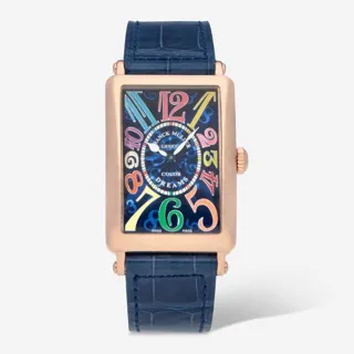 Franck Muller Color Dreams 952 QZ COL DR 26mm Rose gold Blue