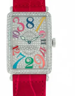 Franck Muller Color Dreams 1200 CH D CD COL DR OG RED 32mm White gold Silver