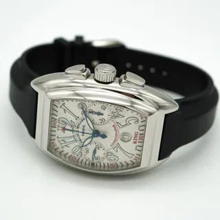 Franck Muller Conquistador 8005 CC King 40mm Stainless steel Silver