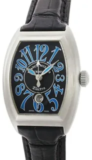 Franck Muller Conquistador 8005 L 38mm Stainless steel Black