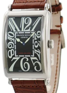 Franck Muller Long Island 1150SC 54.5mm Stainless steel Black