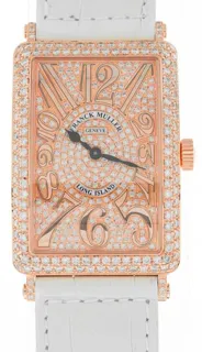 Franck Muller Long Island 1002 QZ D CD REL 31mm Rose gold Pink