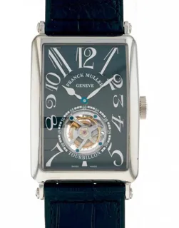 Franck Muller Long Island 1200 T OG BLA 32mm White gold Black