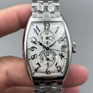 Franck Muller Master Banker 5850 MB 32mm Stainless steel Silver