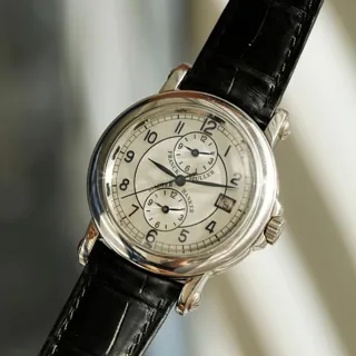 Franck Muller Master Banker 7000 MB 39mm White gold White