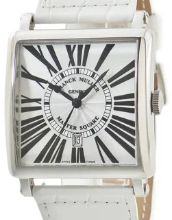 Franck Muller Master Square 6000KSCDTR 54mm Stainless steel Silver