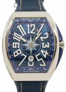 Franck Muller Vanguard V45 SC DT AC BL 43mm Stainless steel Blue