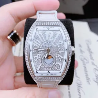 Franck Muller Vanguard V32 Stainless steel White