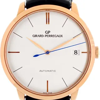 Girard-Perregaux 1966 49527 41mm Rose gold White