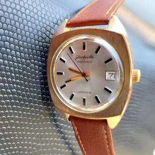 Glashütte 36mm Yellow gold and Stainless steel Silver