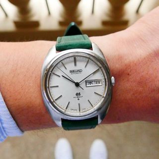Grand Seiko 5646-7000 Stainless steel Silver 1971 Hong Kong