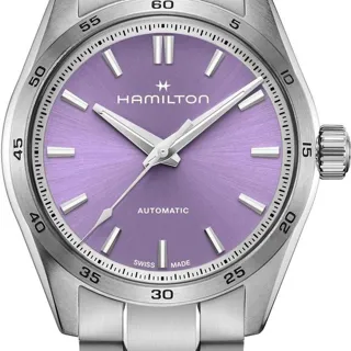 Hamilton Jazzmaster H36105170 34mm Stainless steel Purple