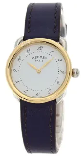 Hermès Arceau Hermès Stainless steel White