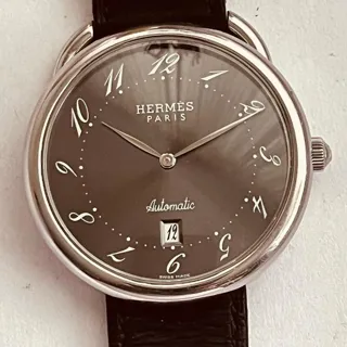 Hermès Arceau Stainless steel Gray