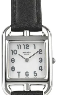 Hermès Cape Cod CC1.210 23.1mm Stainless steel White