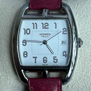 Hermès Cape Cod CT1.710 33mm Stainless steel White