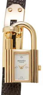 Hermès Kelly 39.30.22 20mm Yellow gold Silver