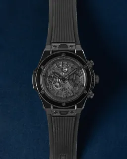 Hublot Big Bang 411.JB.4901.RT Titanium and Sapphire and Resin Skeletonized