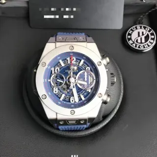 Hublot Big Bang 411.NX.5179.RX 45mm Titanium Blue