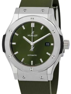 Hublot Classic Fusion 542.NX.8970.RX 42mm Titanium Green