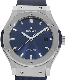 Hublot Classic Fusion Blue 542.NX.7170.RX Keramik Blau