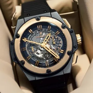 Hublot King Power 701.CO.0180.RX 48mm Ceramic Skeletonized