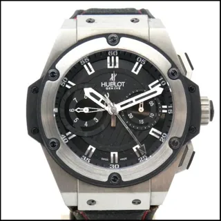 Hublot King Power 715.ZX.1127.RX 48mm Titanium Black