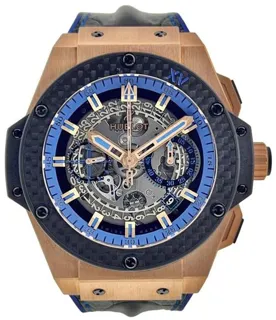 Hublot King Power 701.OQ.0119.HR.WPT17 49mm Rose gold Black