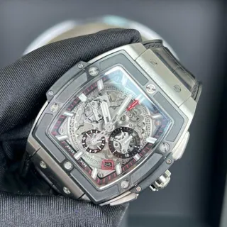 Hublot Spirit of Big Bang 641.NM.0173.LR 42mm Titanium Skeletonized