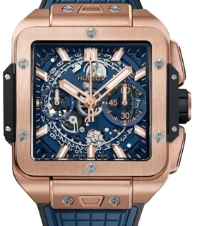 Hublot Square Bang 821.OX.5180.RX 42mm Rose gold Skeletonized