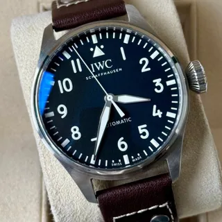 IWC Big Pilot IW329301 43mm Stainless steel Black