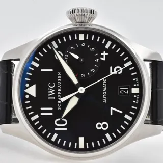 IWC Big Pilot IW500401 46.2mm Stainless steel Black