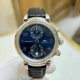 IWC Da Vinci IW393402 42mm Stainless steel Blue