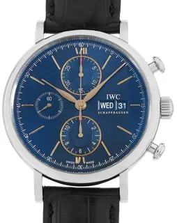 IWC Portofino IW391036 42mm Stainless steel Blue