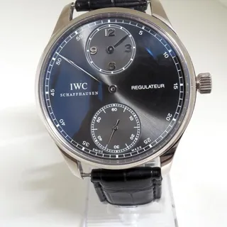 IWC Portuguese IW5444 43mm White gold Gray