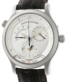 Jaeger-LeCoultre Master Geographic Q1428420 142.8.92 38mm Stainless steel Silver