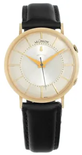 Jaeger-LeCoultre Memovox 3024 34mm Yellow gold Silver