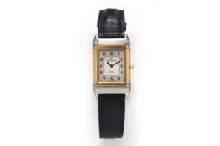 Jaeger-LeCoultre Reverso 260.5.08 Yellow gold and Stainless steel White