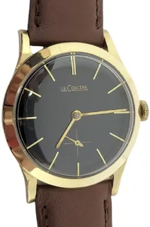 Jaeger-LeCoultre Yellow gold Black