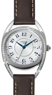 Longines Equestrian L6.137.0.73.2 30mm Stainless steel White