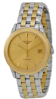 Longines Flagship L4.774.3.32.7 Stainless steel Champagne