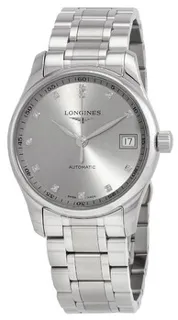 Longines Master L2.357.4.07.6 Stainless steel Beige