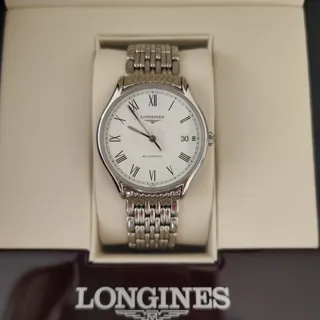 Longines Lyre L4.860.4.11.6 35mm Stainless steel White