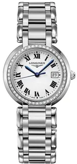 Longines PrimaLuna L8.112.0.71.6 30mm Stainless steel Silver