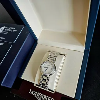 Longines PrimaLuna L8.112.0.87.6 30mm Stainless steel White